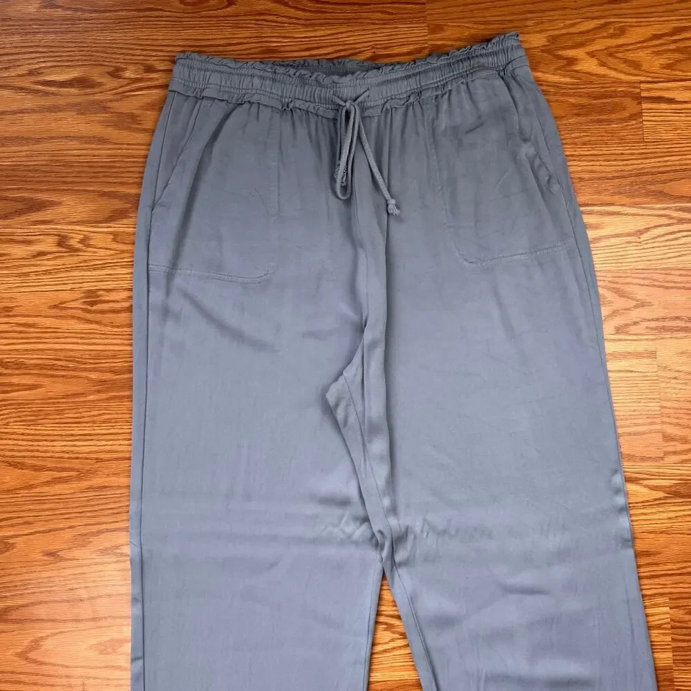 Splendid Lawson Wide leg Pants in Blue Womens Sz XL